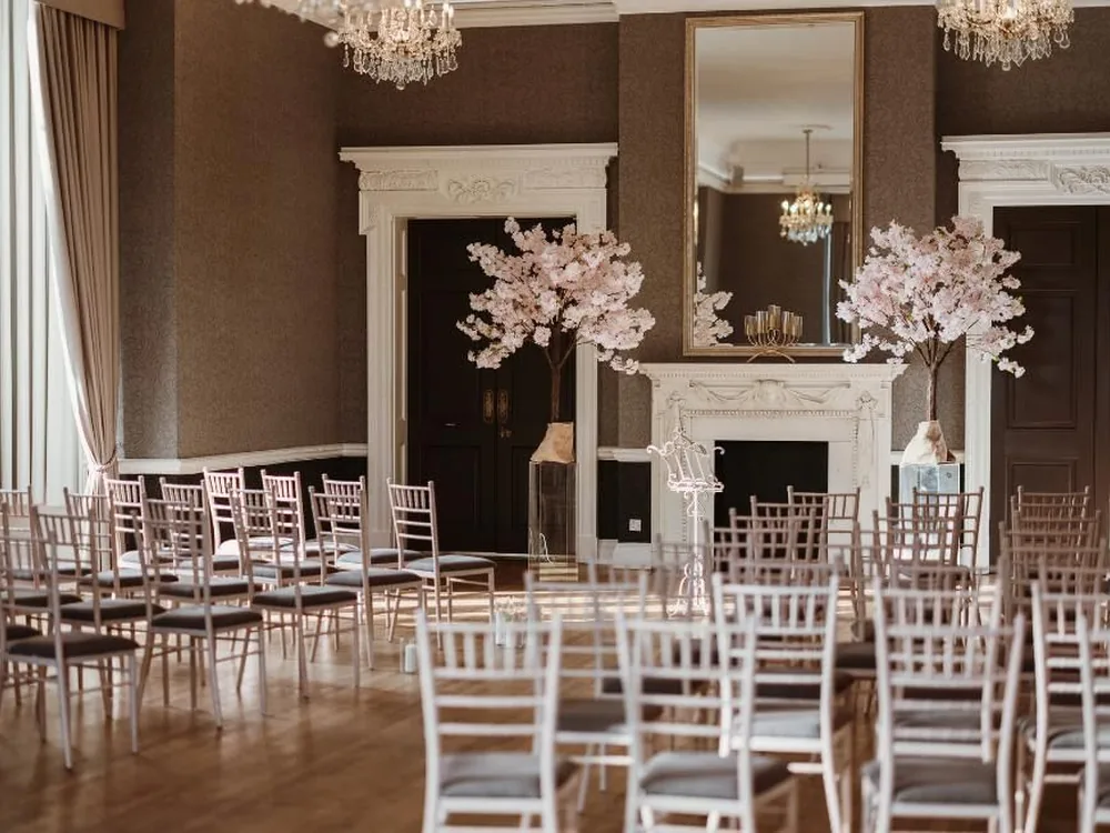 Easthampstead Park restored Victorian mansion wedding venue Wokingham Berkshire