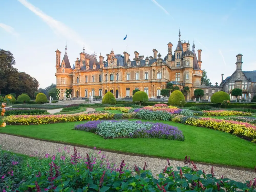 Waddesdon Manor wedding venue &mdash; bridal hair and makeup by Jade Victoria