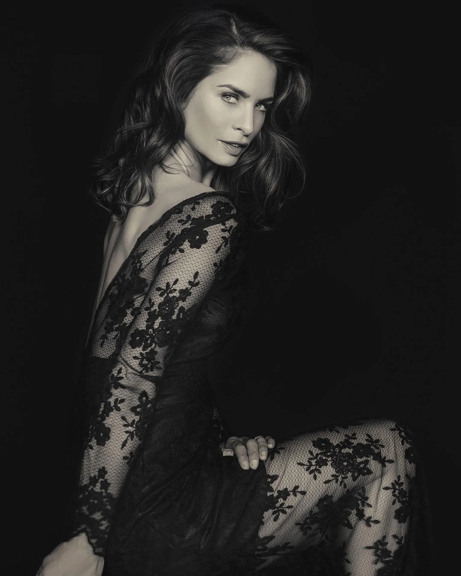 Photoshoot hair and makeup by Jade Victoria — editorial styling 7