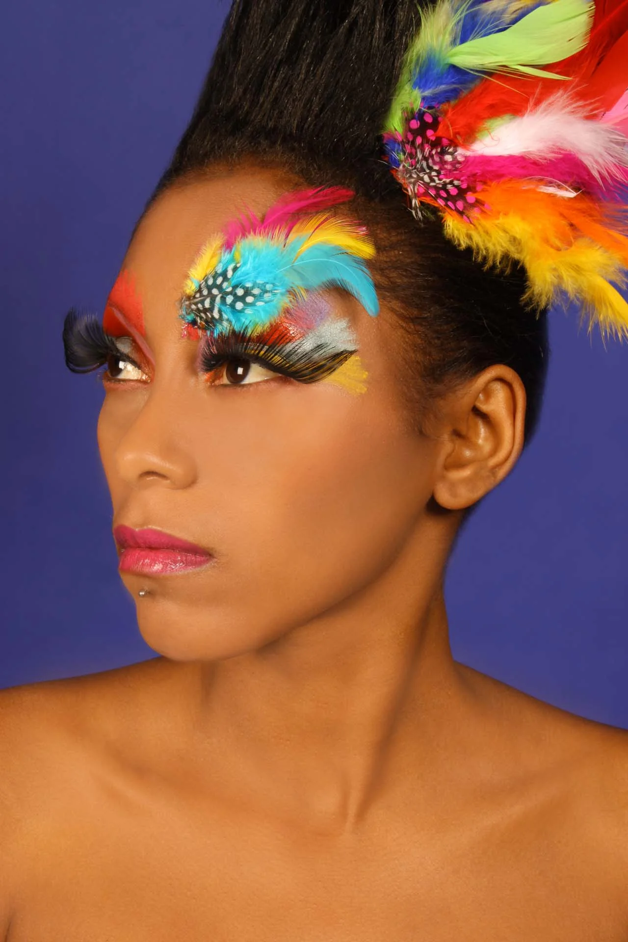 Photoshoot hair and makeup by Jade Victoria — editorial styling 75