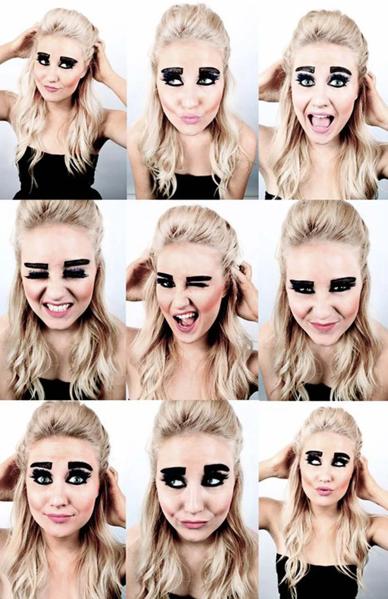 Photoshoot hair and makeup by Jade Victoria — editorial styling 95
