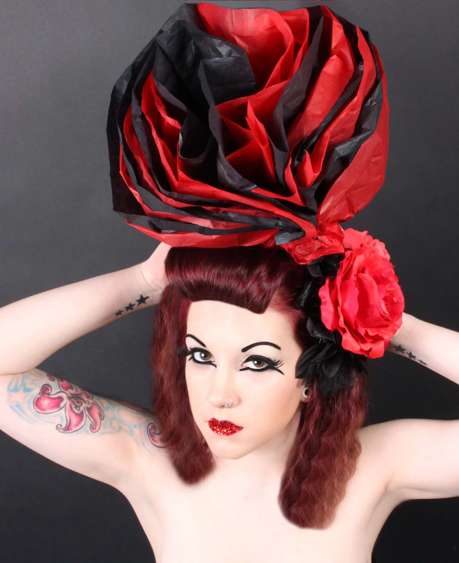 Photoshoot hair and makeup by Jade Victoria — editorial styling 97